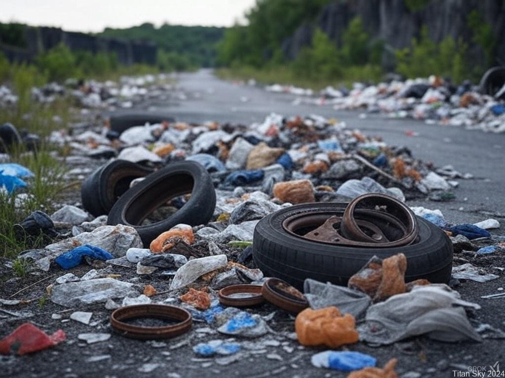 site clear Disposal domestic waste clearance by titan sky waste management consultants